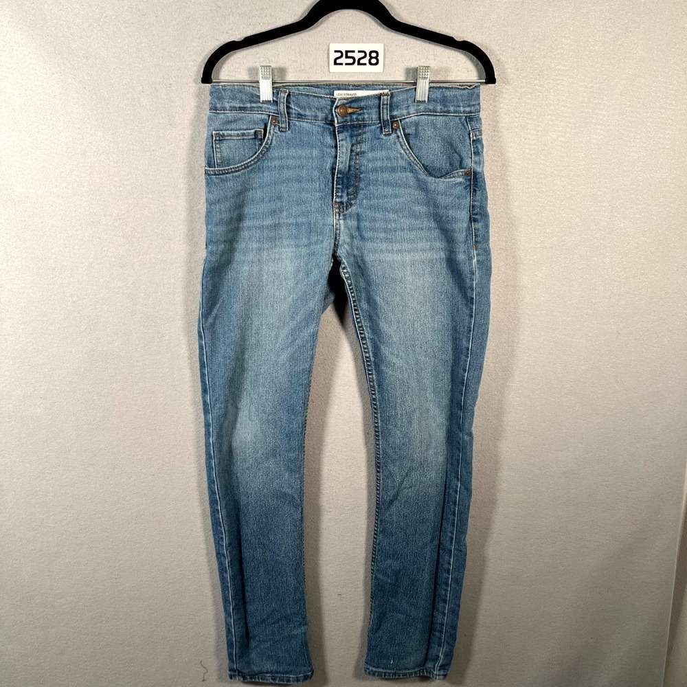 Levi's Signautre Slim Jeans Womens 18 Blue Denim Cotton Stretch Medium Wash‎